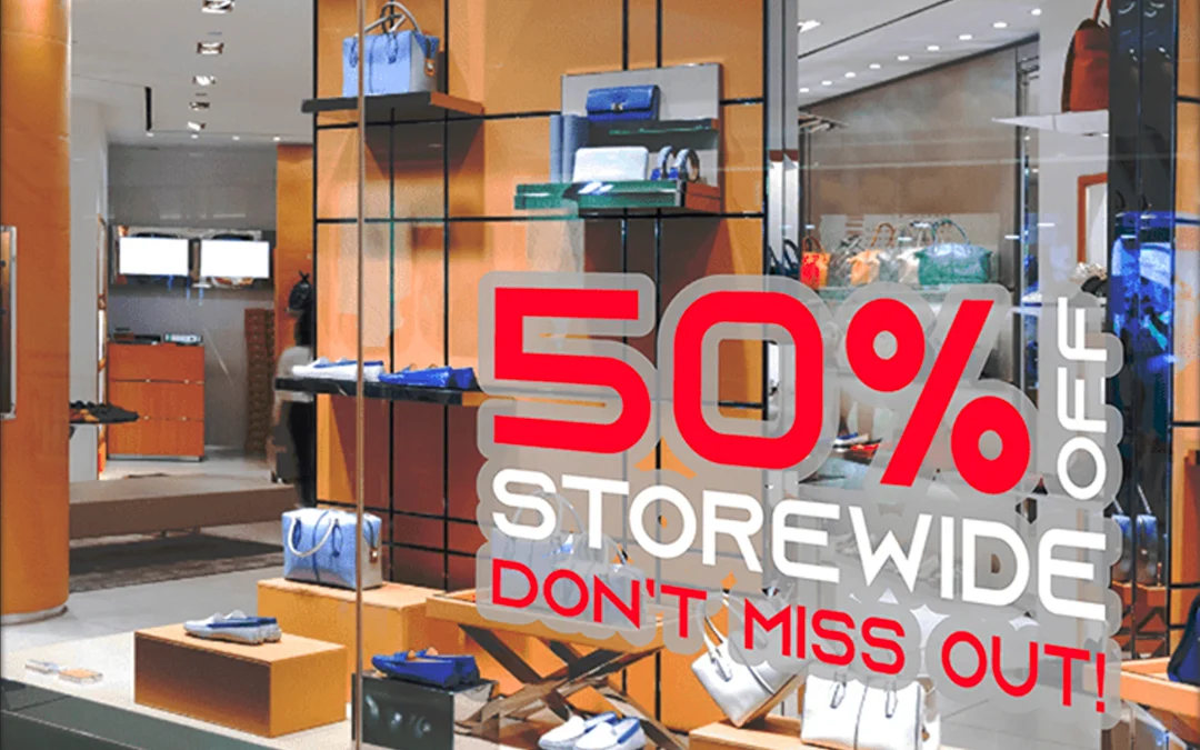 Window Graphics for Ottawa Storefronts: Full Coverage, Cut Vinyl, Perforated, or Frosted?
