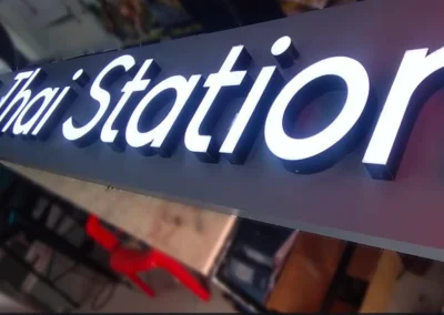 Channel letter business signs Ottawa installation