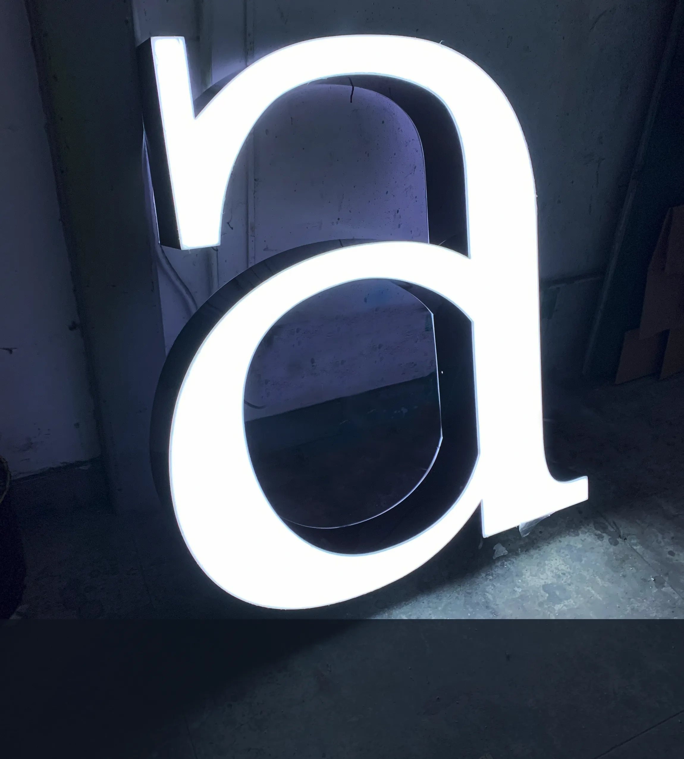 Custom LED channel letters business signs Ottawa storefront