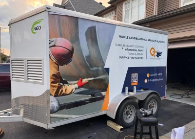 Vehicle wraps Ottawa van wrap business advertising mobile marketing