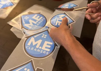 Large format printing Ottawa floor graphics wayfinding stickers