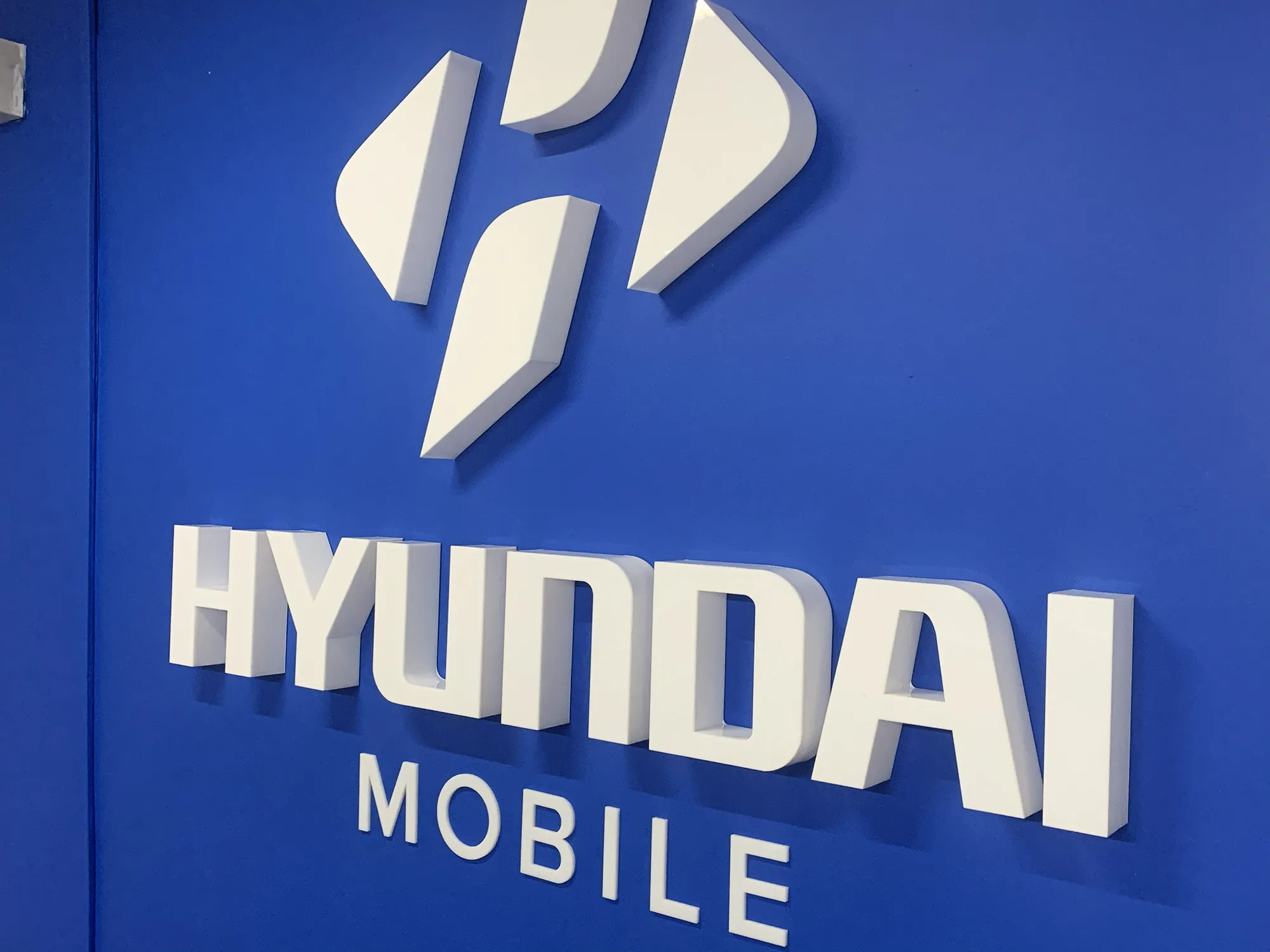 Dimensional 3D lobby sign Ottawa office wall — DSign LED