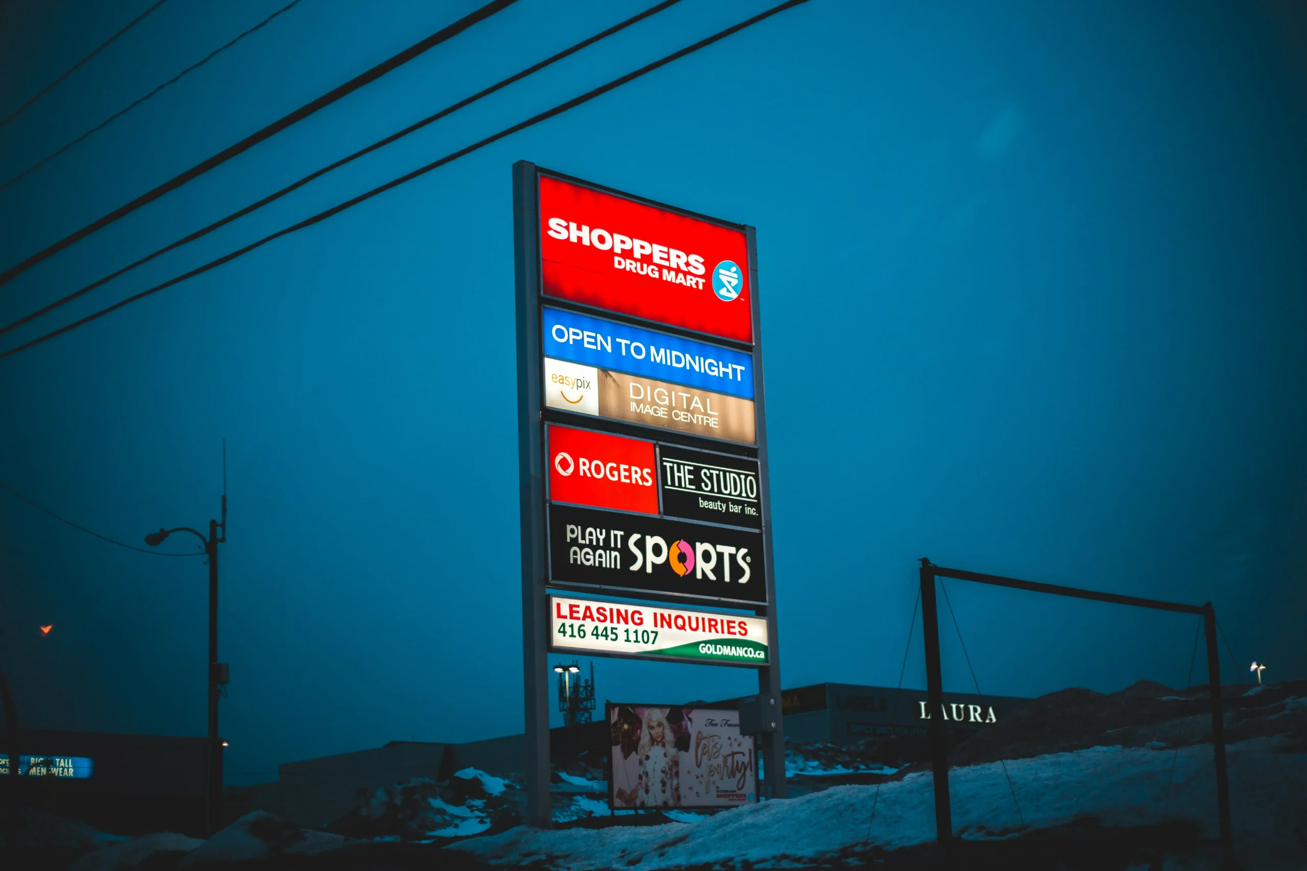 LED pylon sign Ottawa road visibility — DSign LED