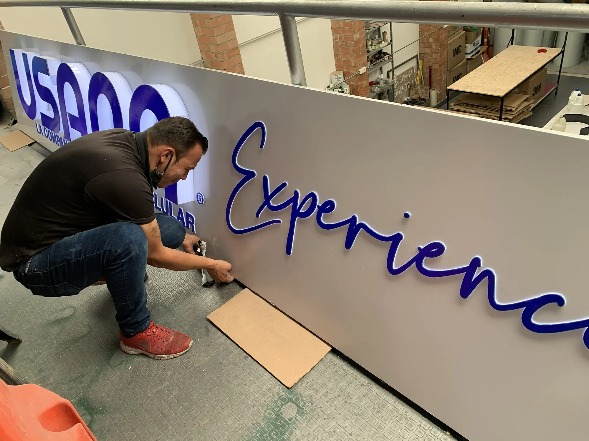 LED sign fabrication Ottawa workshop — DSign LED production process